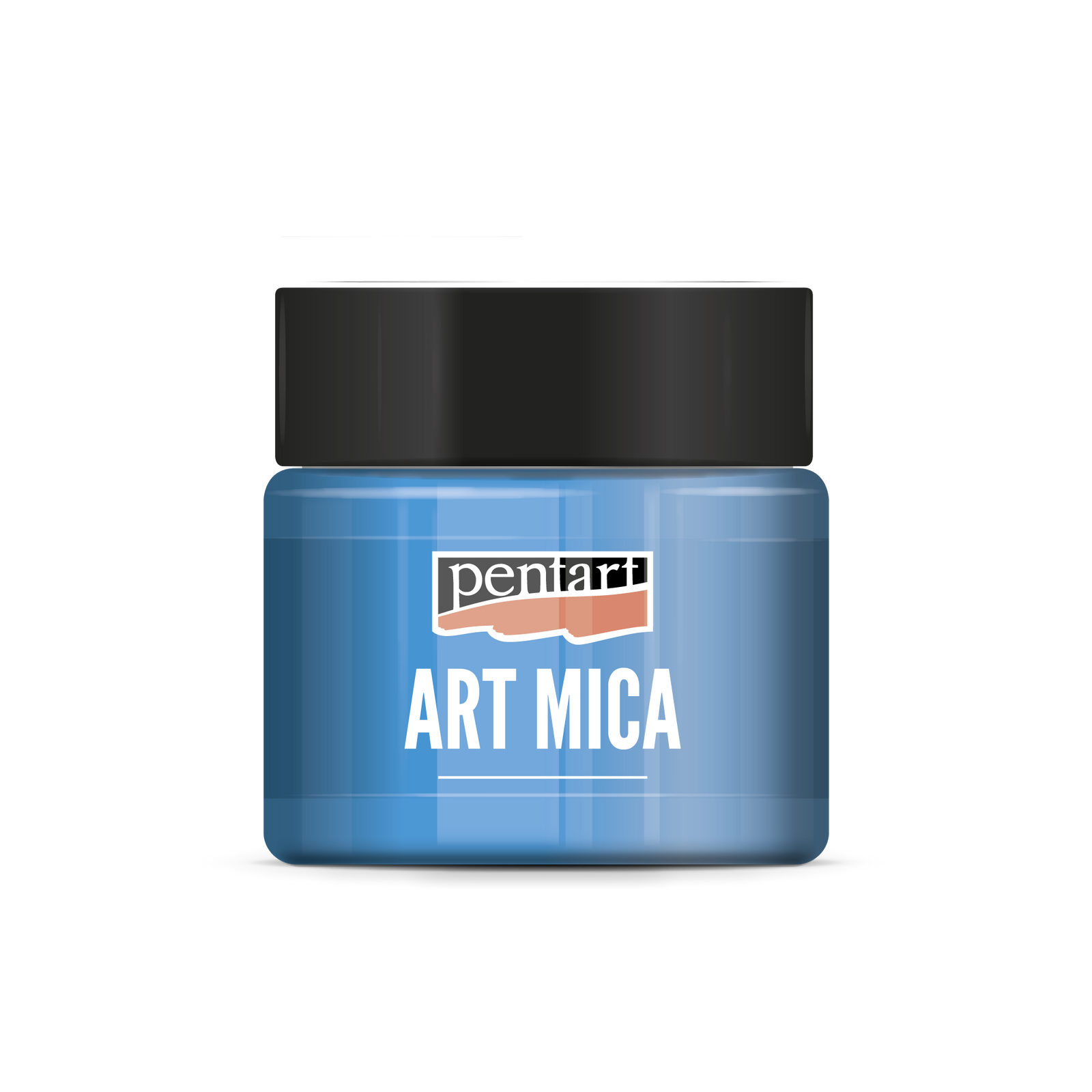Mineralni prah Pentart Art Mica - golden blue 9 g