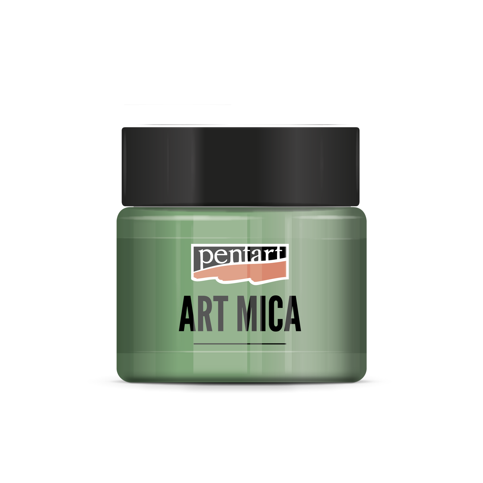 Pentart Art Mica efektni mineralni prah golden green 9 g