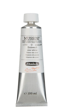 Uljane boje Schmincke MUSSINI 150 ml – 102 Cink bijela