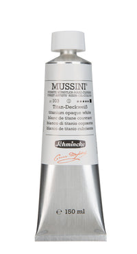 Uljane boje Schmincke MUSSINI 150 ml – 103 Titanijska pokrivna bijela