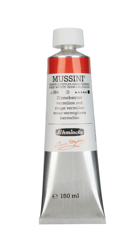Uljane boje Schmincke MUSSINI 150 ml – 364 Cinober crvena