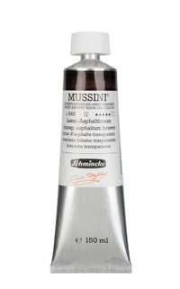 Uljane boje Schmincke MUSSINI 150 ml – 645 Asfalt smeđa transparentna