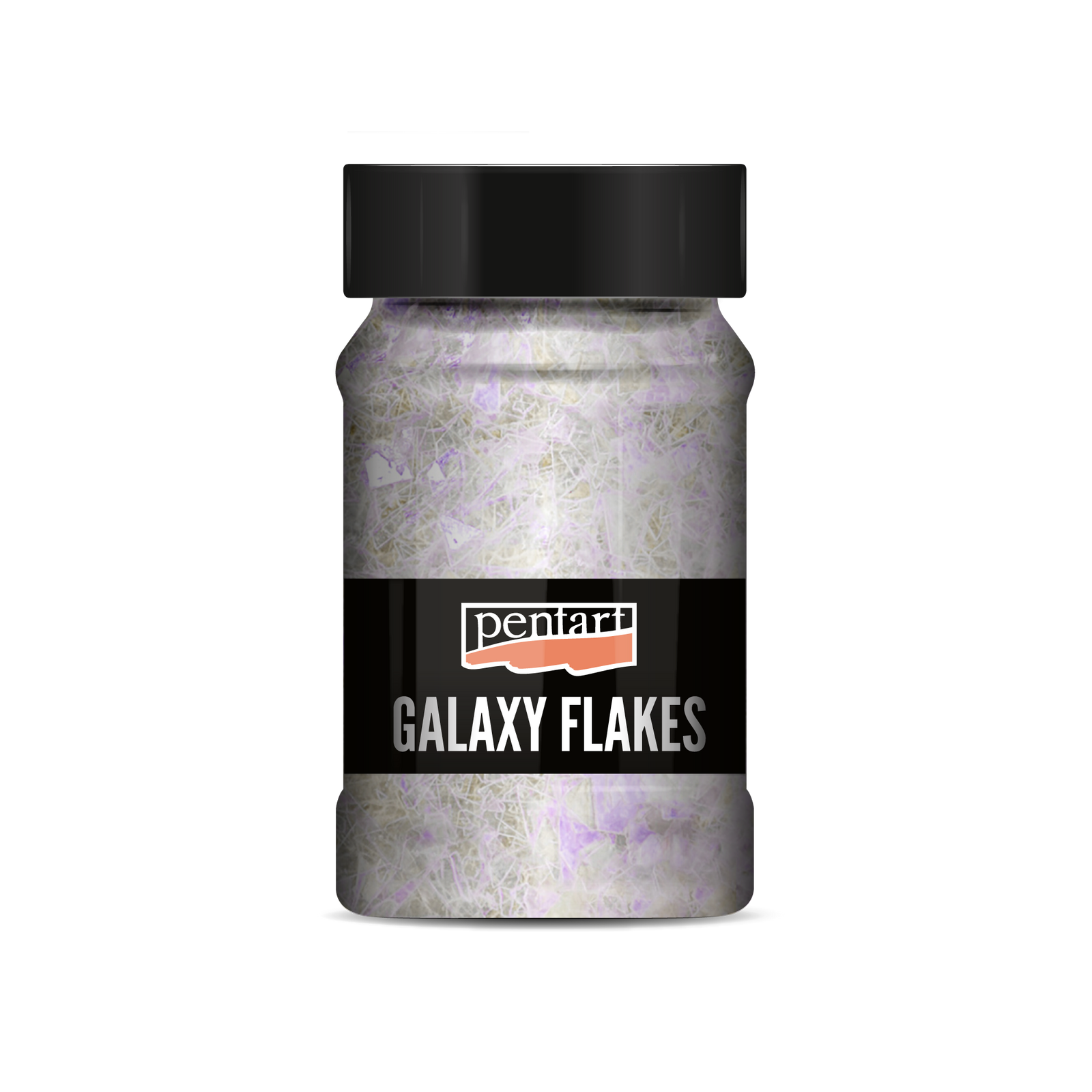 Ljuskice Pentart Galaxy Flakes 15 g - Mond white