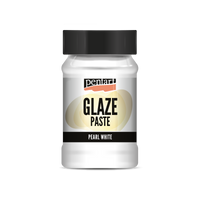Glazurna pasta Pentart Junior Paints 100 ml – biserno bijela