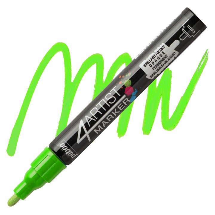 4ARTIST MARKER Pébéo na bazi ulja 4mm | razne nijanse - svijetlozelena