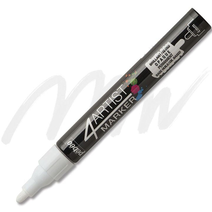 4ARTIST MARKER Pébéo na bazi ulja 4mm – bijela
