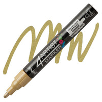 4ARTIST MARKER Pébéo na bazi ulja 4mm – zlatna