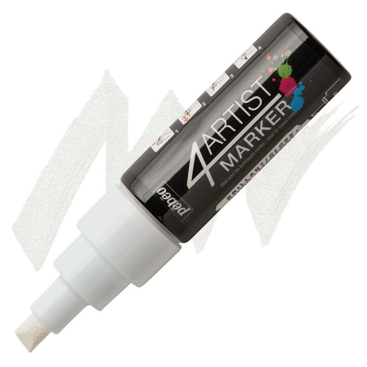4ARTIST MARKER Pébéo na bazi ulja 8mm – bijela