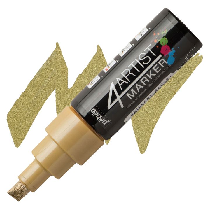 4ARTIST MARKER Pébéo na bazi ulja 8mm – zlatna