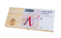 Drveni set gvaš boja Schmincke Calligraphy Gouache, 12 x 20 ml