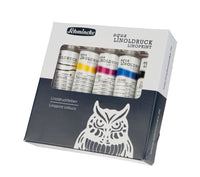 Set boja za linorez Schmincke aqua-LINOPRINT, 5 x 20 ml