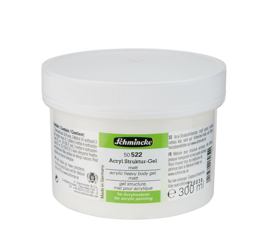 Schmincke Heavy body gel, matni 300 ml