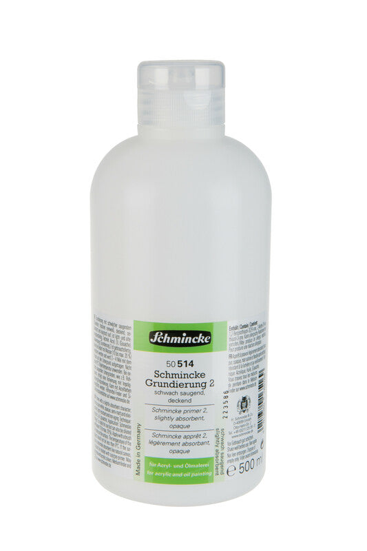 Schmincke primer 2, blago upijajući temeljni premaz 500 ml