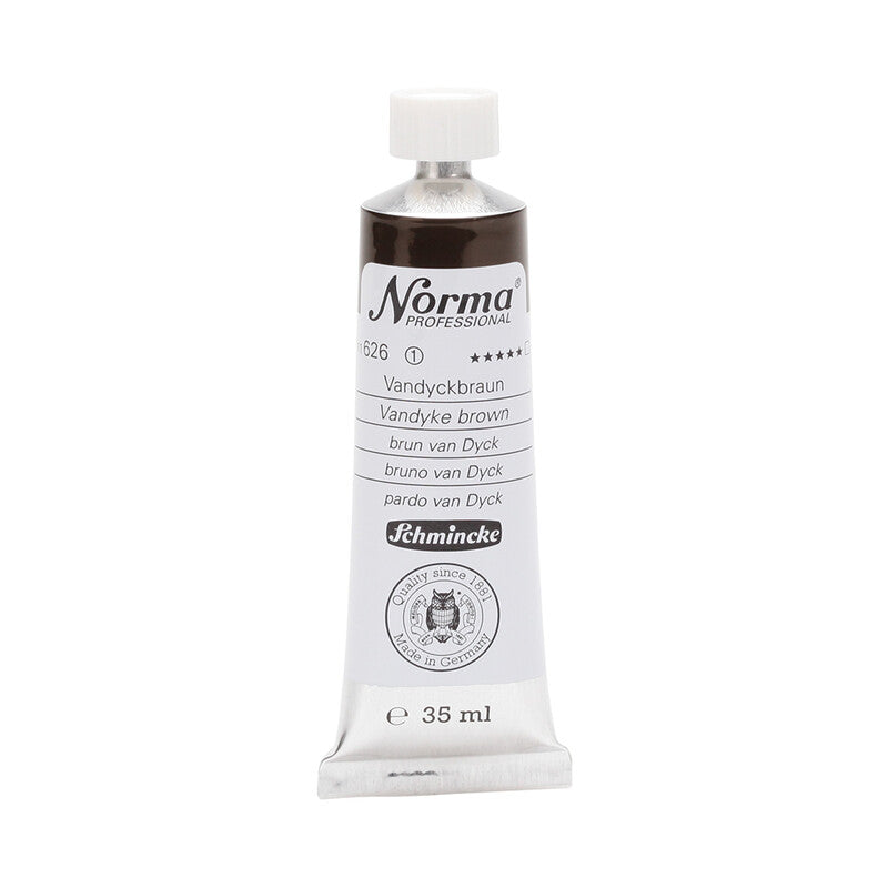 Uljane boje Schmincke Norma Professional 35 ml – 626 Vandyke smeđa