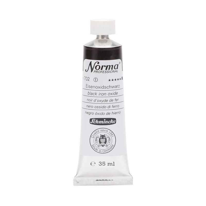 Uljane boje Schmincke Norma Professional 35 ml – 702 Crni željezni oksid