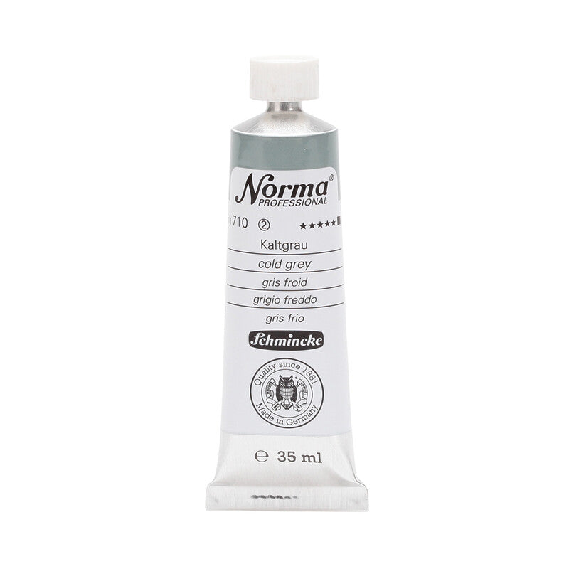 Uljane boje Schmincke Norma Professional 35 ml – 710 Hladna siva