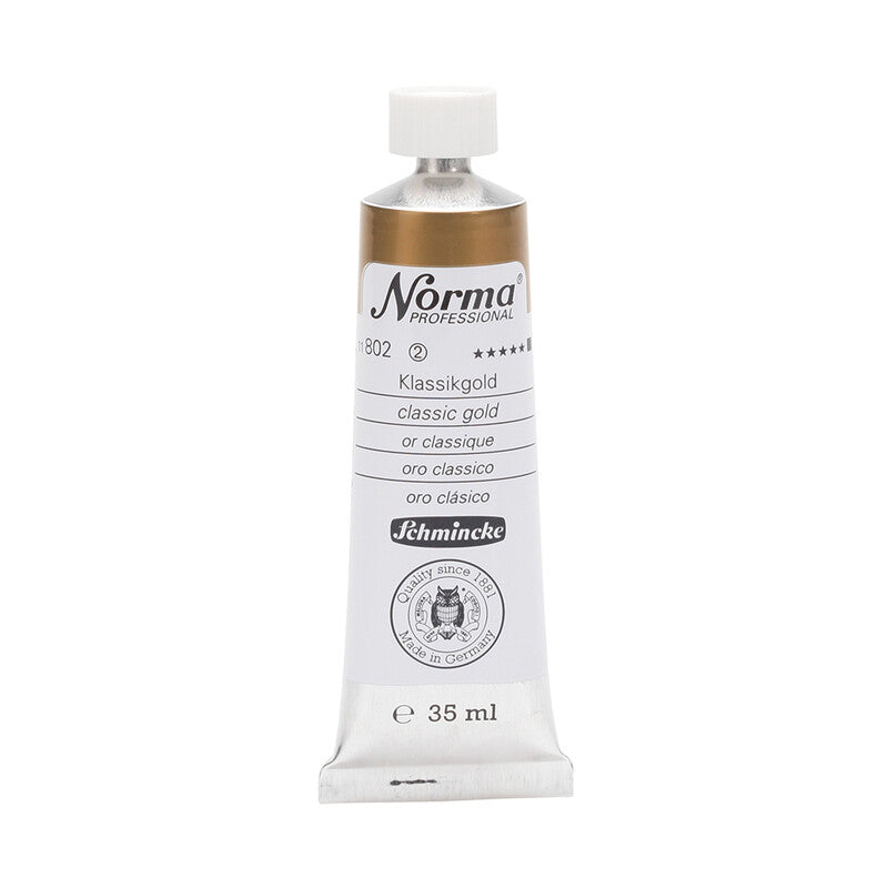 Uljane boje Schmincke Norma Professional 35 ml – 802 Klasična zlatna