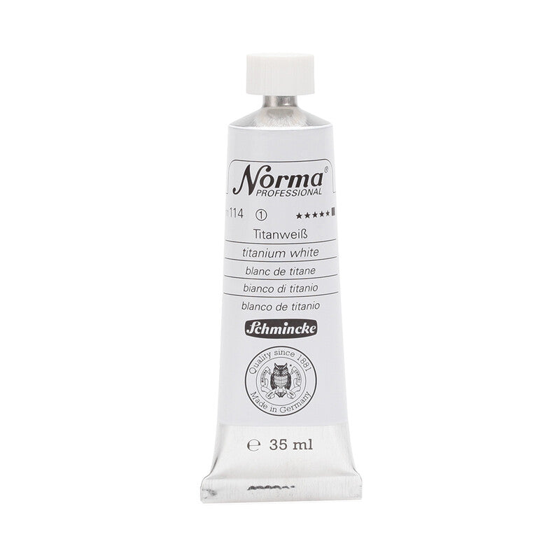 Uljane boje Schmincke Norma Professional 35 ml – 114 Titan bijela