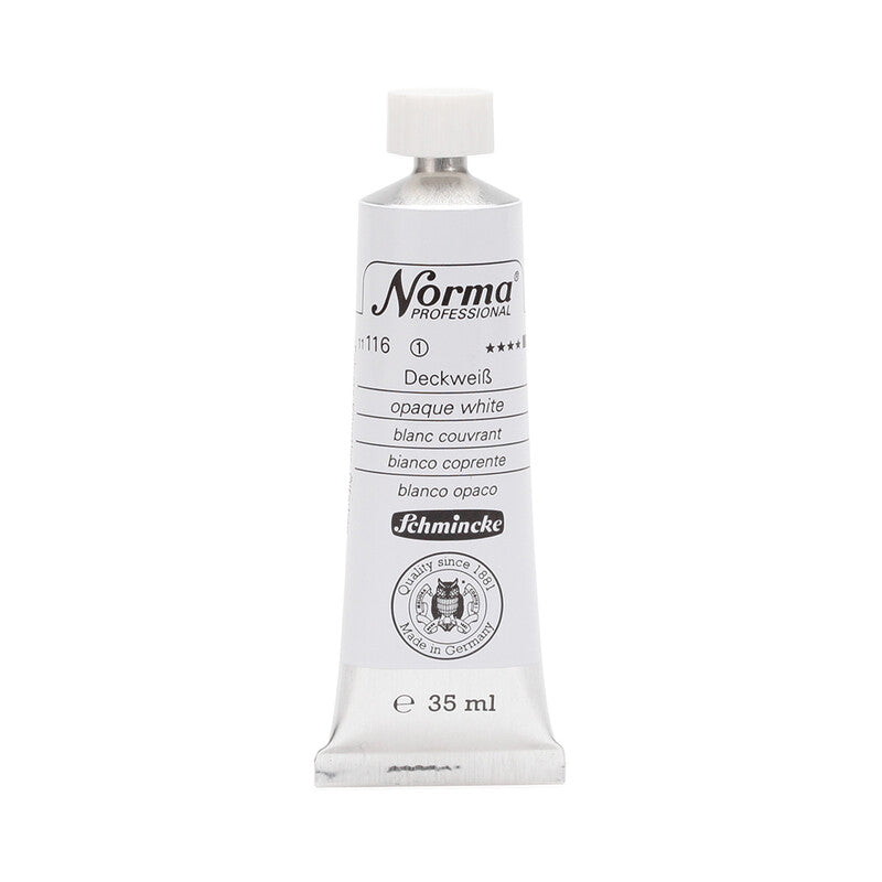Uljane boje Schmincke Norma Professional 35 ml – 116 Pokrivna bijela