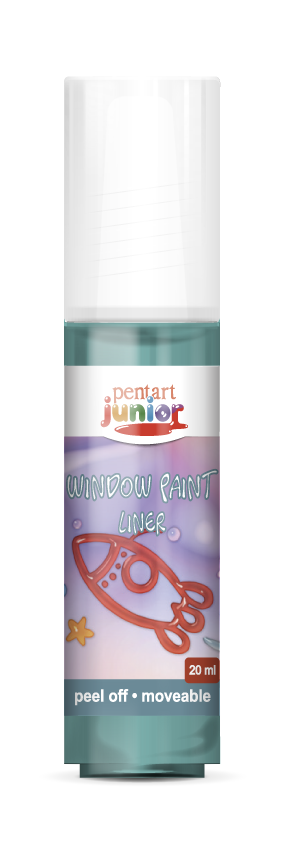 Boja za staklo Pentart Junior 20 ml – zelena