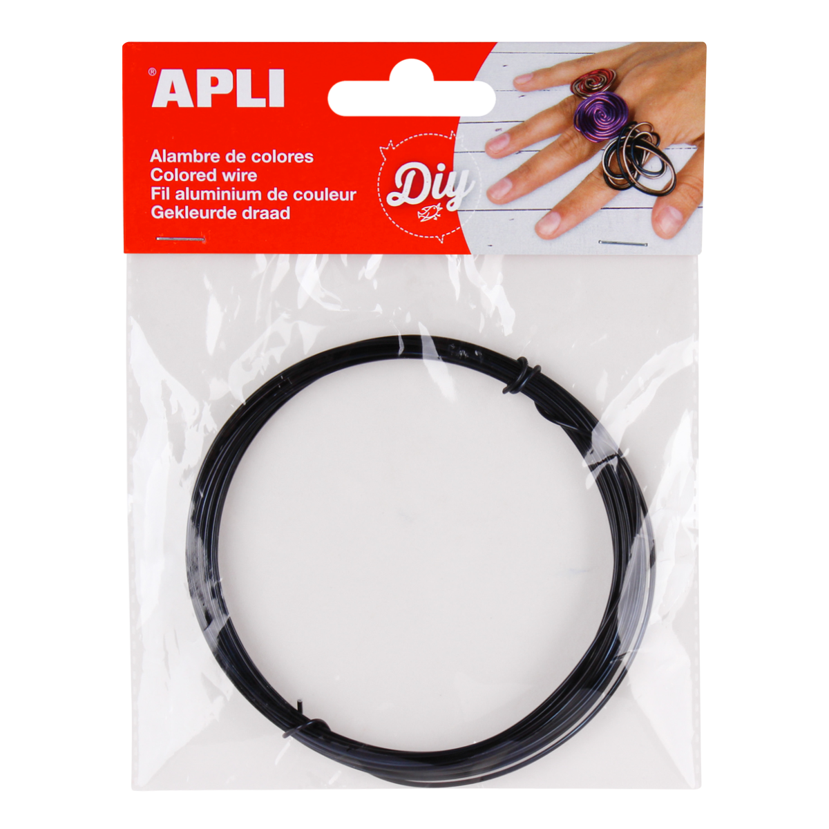 Žica za modeliranje APLI 1,5 mm × 5 m – crni
