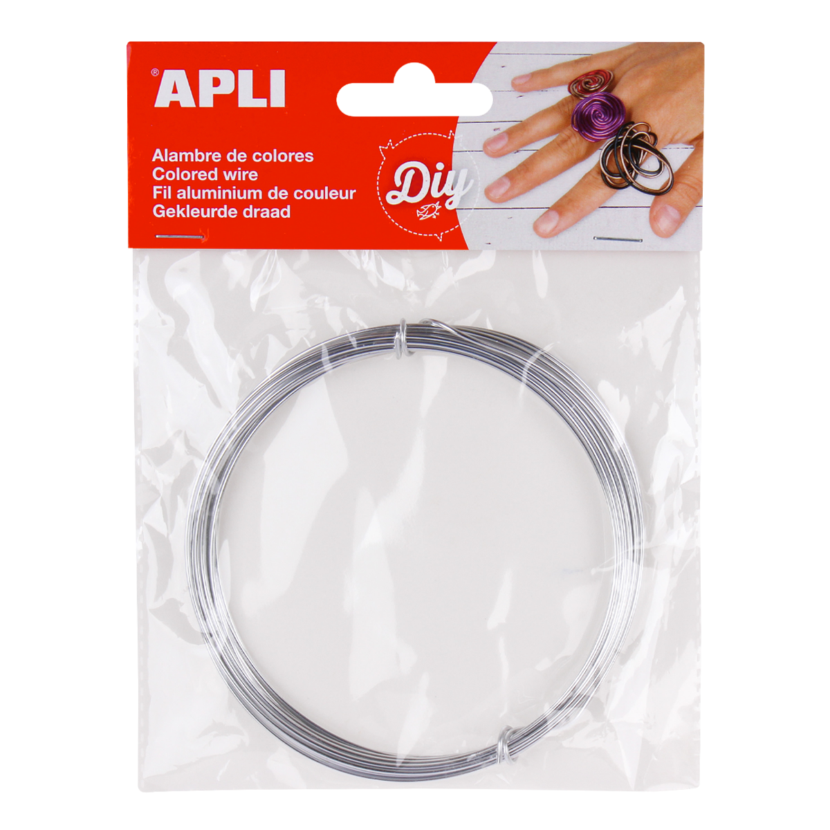 Žica za modeliranje APLI 1,5 mm × 5 m – srebrni