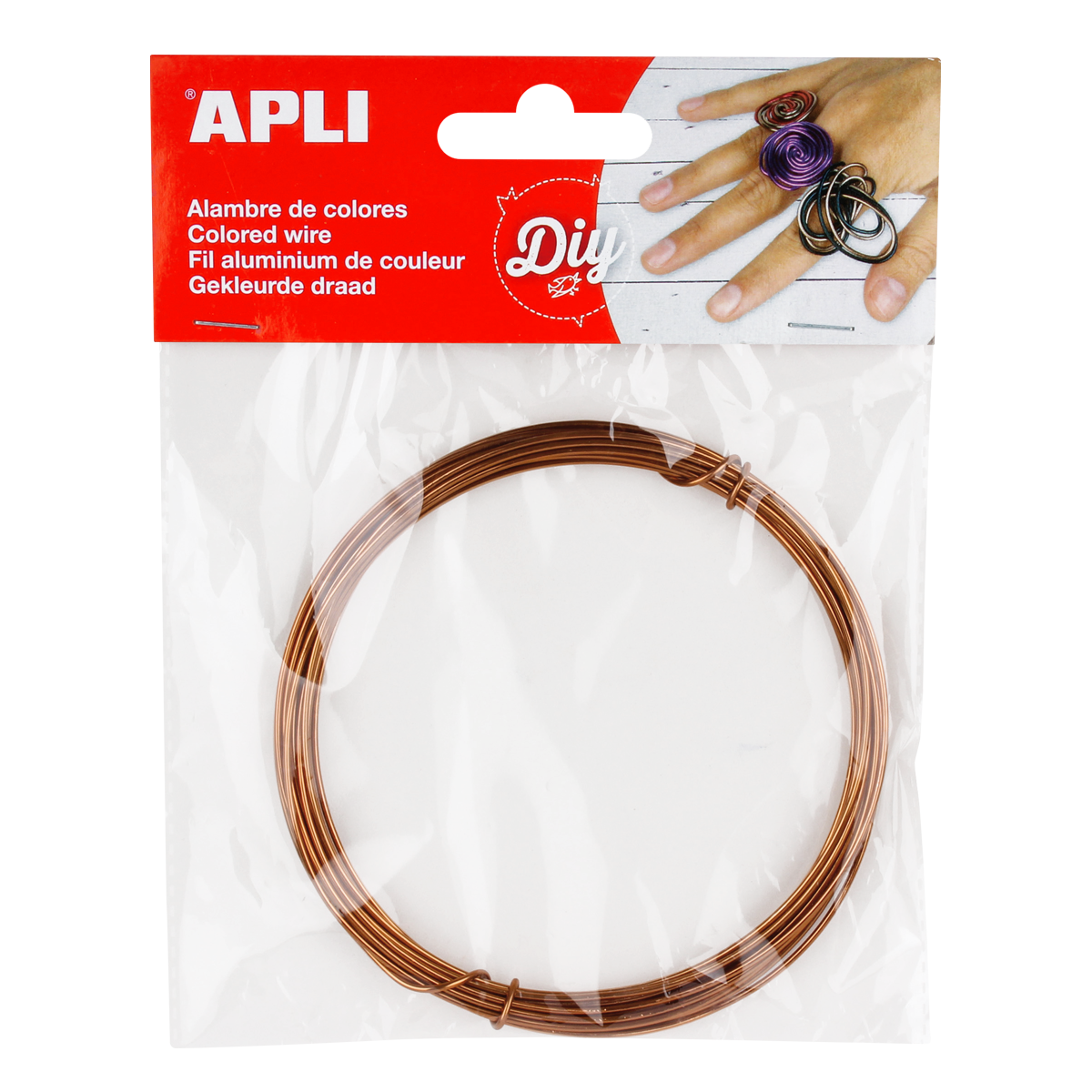 Žica za modeliranje APLI 1,5 mm × 5 m – bakreni