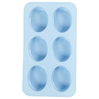 Silikonski kalup - oval - 6 dijelova