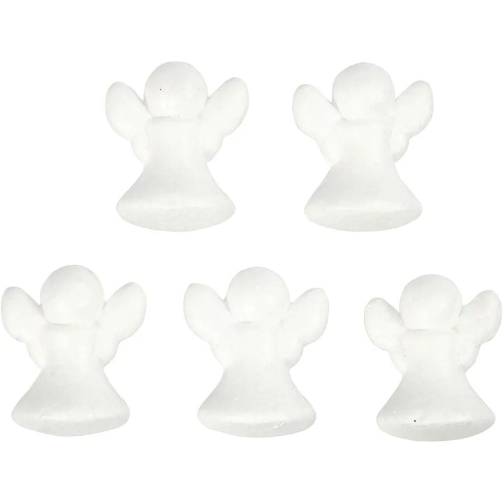 Anđeo od stiropora 6 cm 5 kom