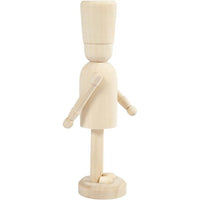 Drvena figura za dekoraciju - Orašar 18 cm