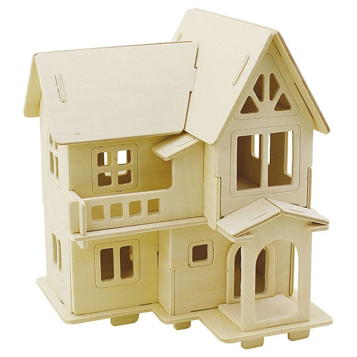 Kućica s balkonom - 3D set