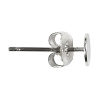 Posrebrene nitne naušnice 13 mm - 10 kom