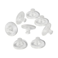 Gumeni nasloni za naušnice 10 mm - 10 pari