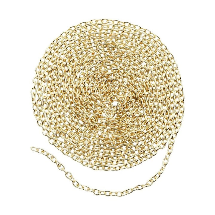 Pozlaćeni lančić 2 mm x 2 m