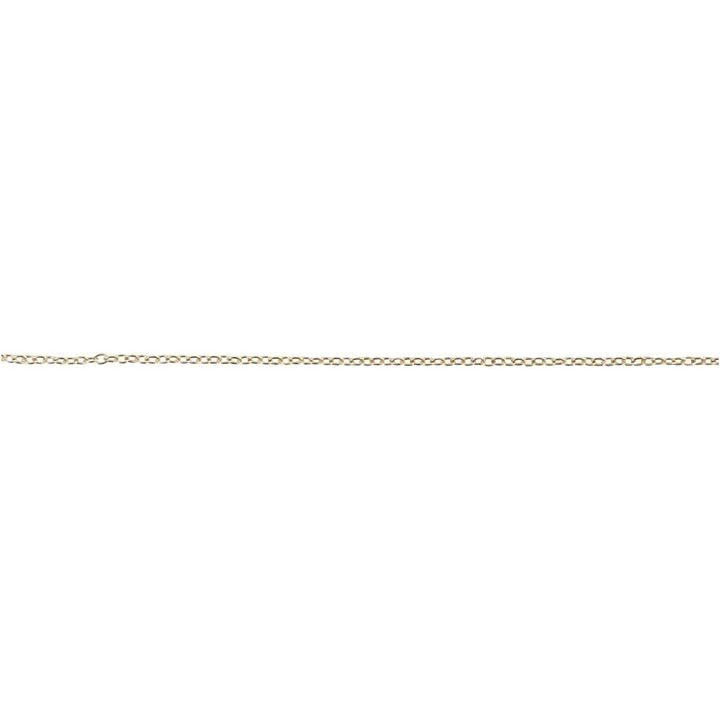 Pozlaćeni lančić 2 mm x 2 m