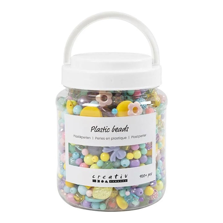 Plastične perle mješavina boja 900+ kom