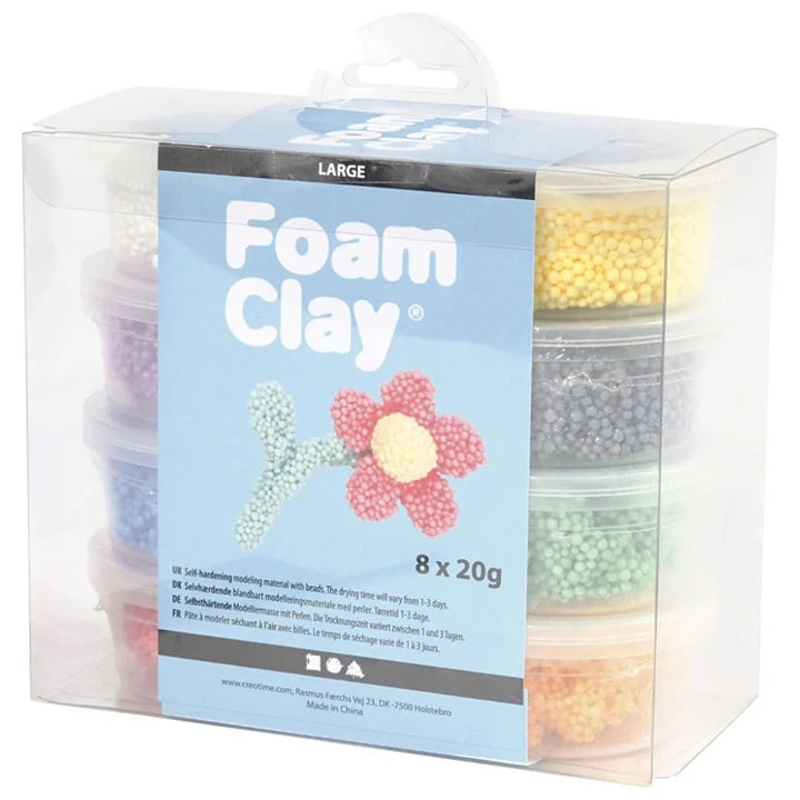 Pjenasta masa za modeliranje s velikim kuglicama - 8x20g