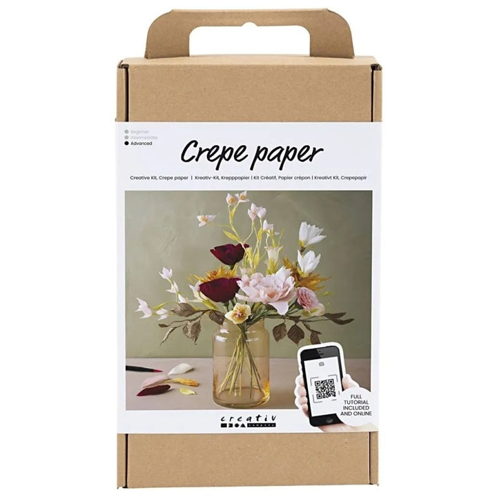 Komplet cvijeća od krep papira