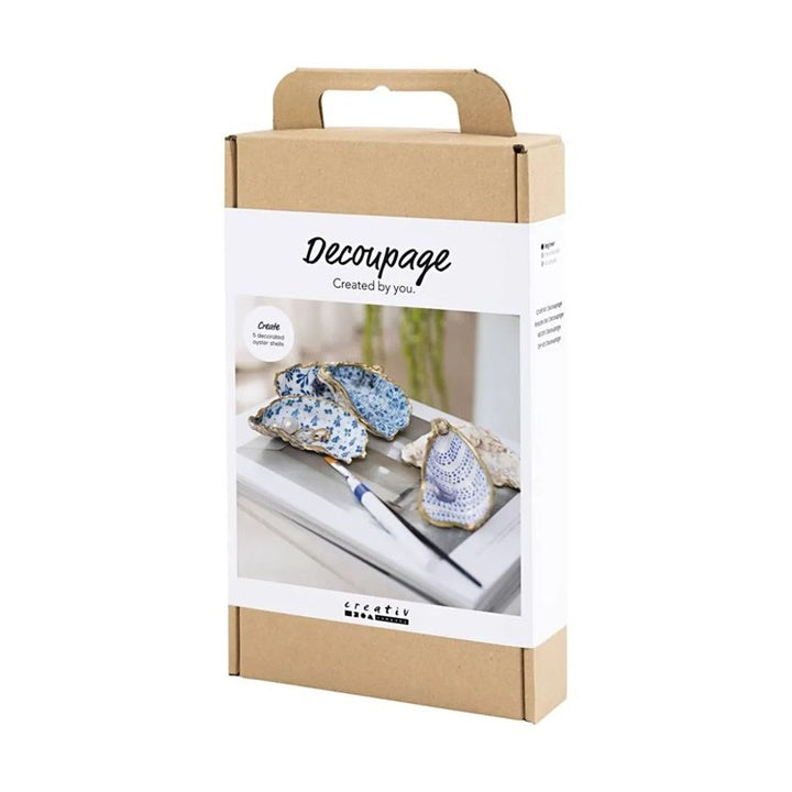 Kreativni set za decoupage - školjke