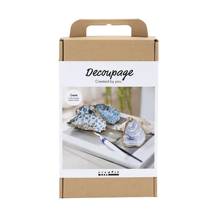 Kreativni set za decoupage - školjke