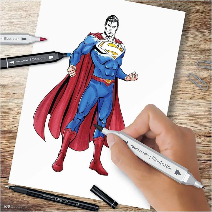 Komplet za ilustraciju SUPERMAN