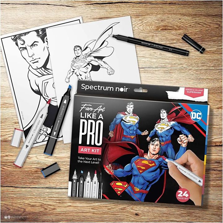 Komplet za ilustraciju SUPERMAN