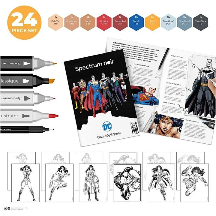 Komplet za ilustraciju WONDER WOMAN