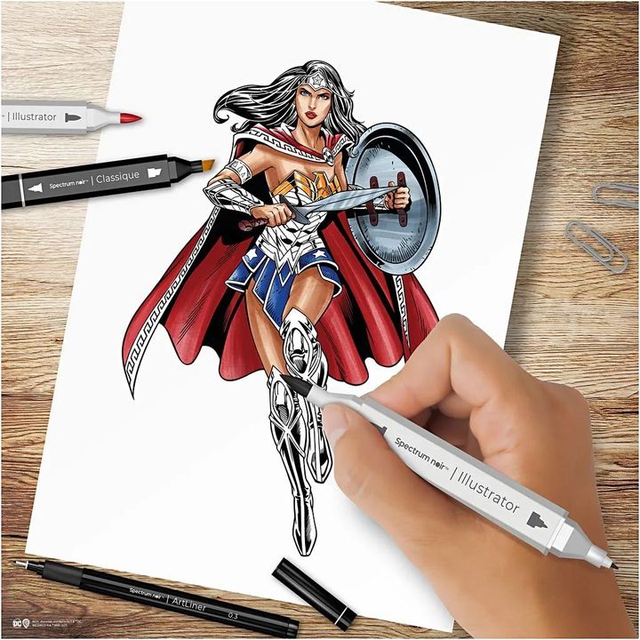Komplet za ilustraciju WONDER WOMAN