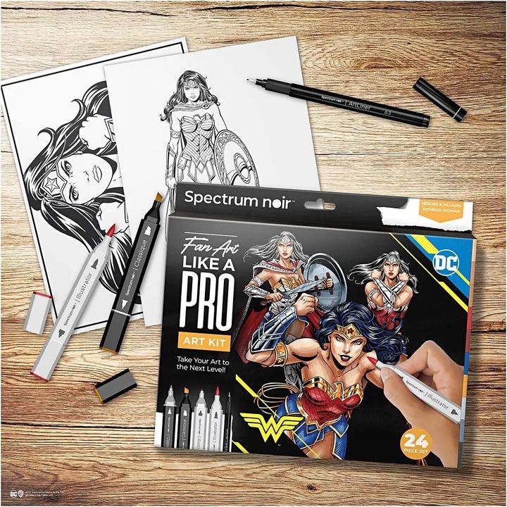 Komplet za ilustraciju WONDER WOMAN
