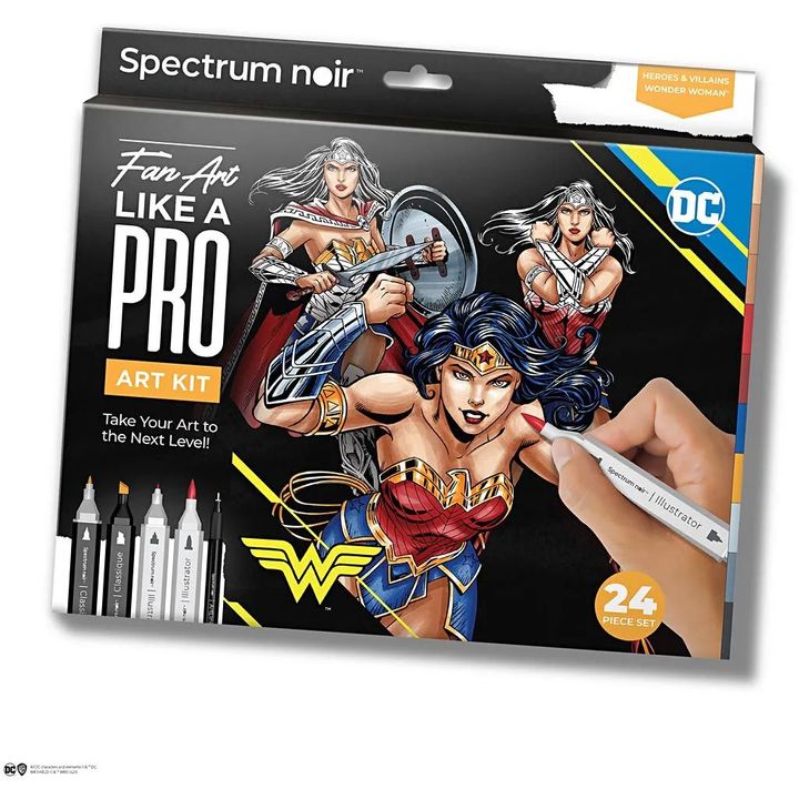 Komplet za ilustraciju WONDER WOMAN
