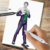 Komplet za ilustraciju HEROES AND VILLAINS : THE JOKER