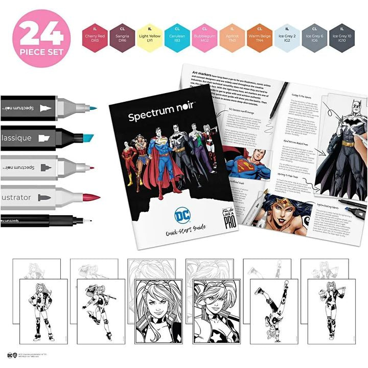 Komplet za ilustraciju HARLEY QUINN