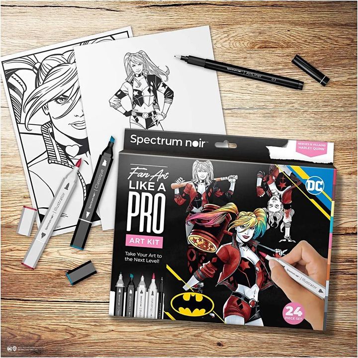 Komplet za ilustraciju HARLEY QUINN
