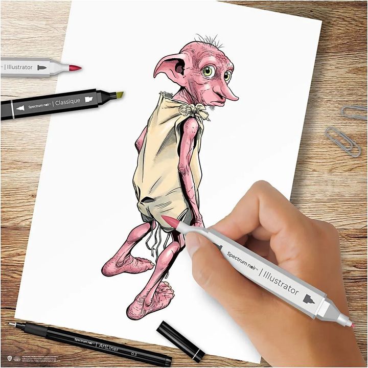 Komplet za ilustraciju HARRY POTTER: MAGICAL COMPANIONS